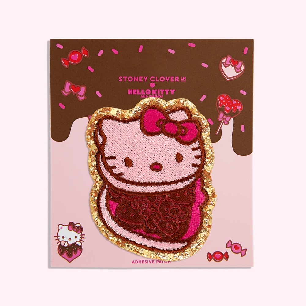 LIMITED EDITION HELLO KITTY X VALENTINE’S DAY STONEY CLOVER LANE PATCH‎